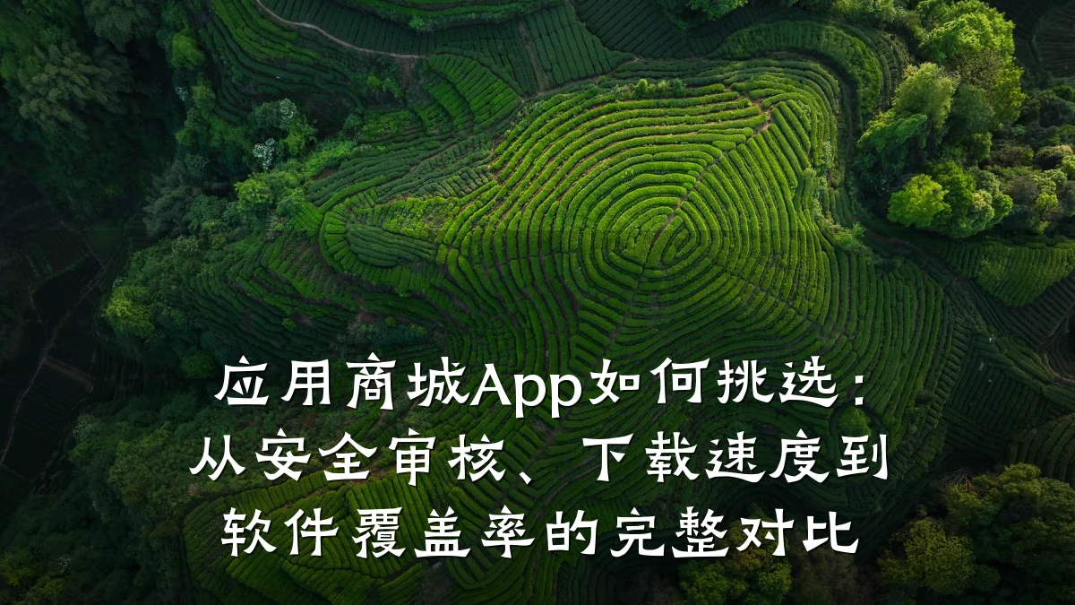 应用商城App如何挑选:从安全审核、下载速度到软件覆盖率的完整对比