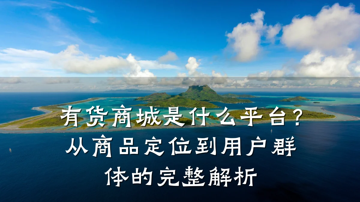 有货商城是什么平台?从商品定位到用户群体的完整解析