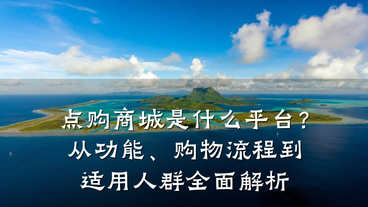点购商城是什么平台?从功能、购物流程到适用人群全面解析