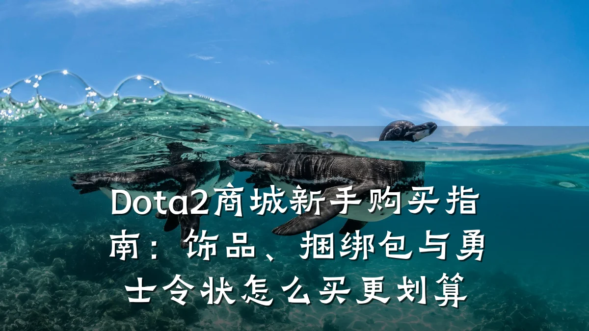 Dota2商城新手购买指南:饰品、捆绑包与勇士令状怎么买更划算