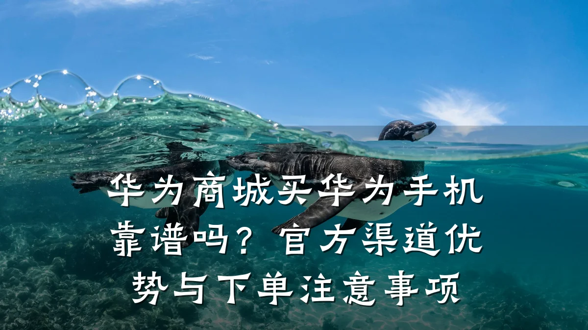 华为商城买华为手机靠谱吗?官方渠道优势与下单注意事项