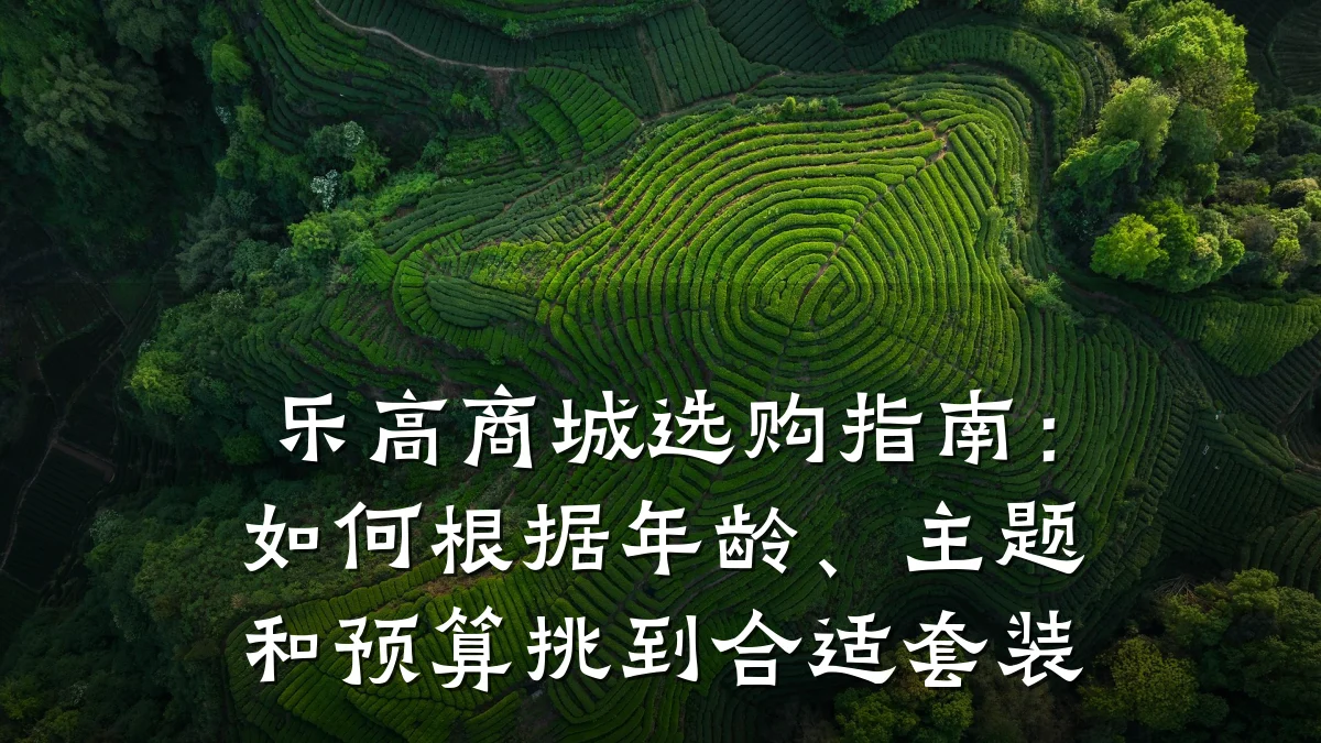 乐高商城选购指南:如何根据年龄、主题和预算挑到合适套装