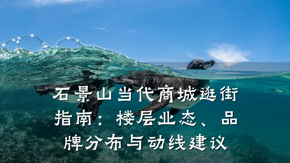 石景山当代商城逛街指南：楼层业态、品牌分布与动线建议