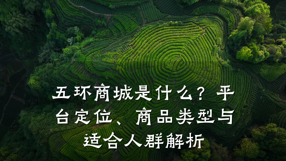 五环商城是什么?平台定位、商品类型与适合人群解析