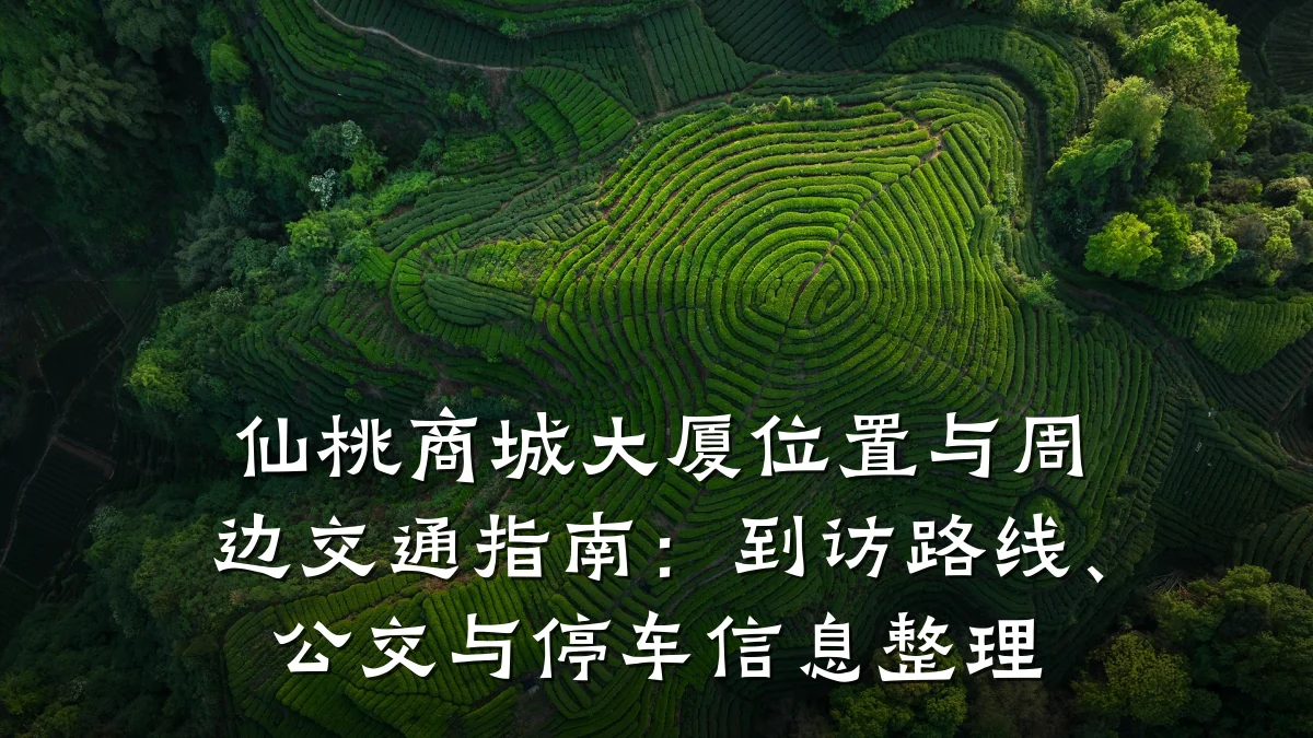 仙桃商城大厦位置与周边交通指南:到访路线、公交与停车信息整理