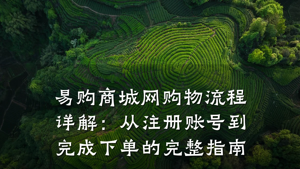 易购商城网购物流程详解:从注册账号到完成下单的完整指南