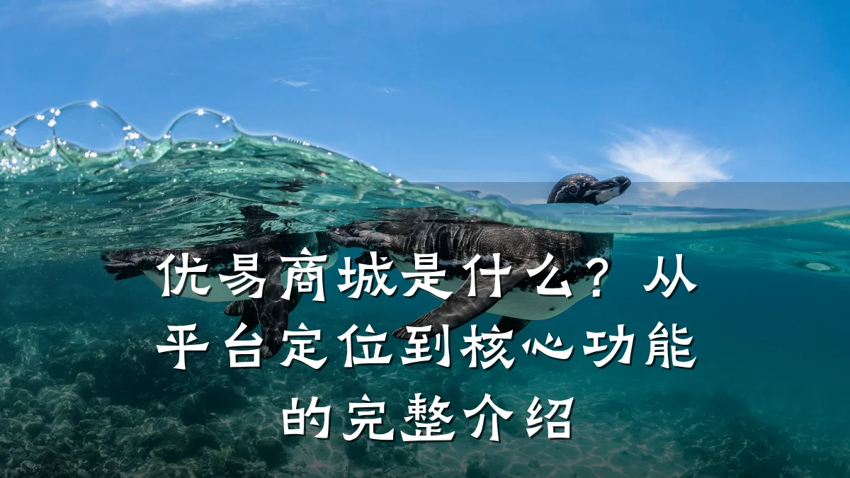 优易商城是什么？从平台定位到核心功能的完整介绍