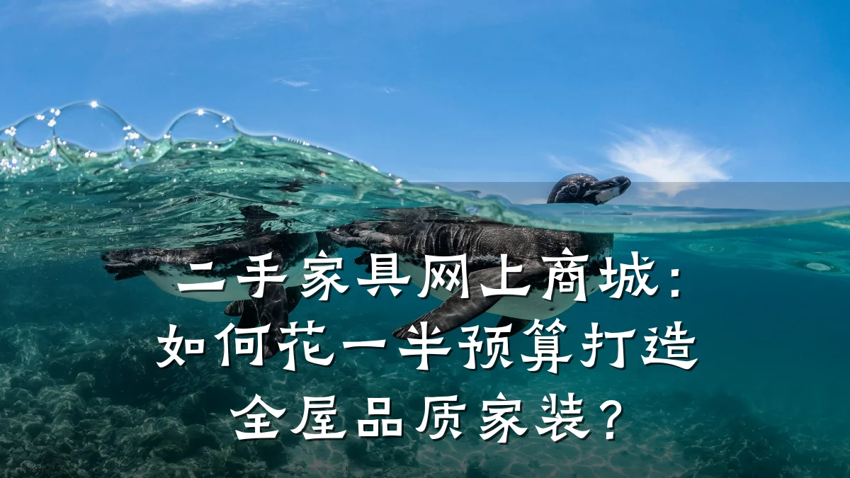 二手家具网上商城:如何花一半预算打造全屋品质家装?