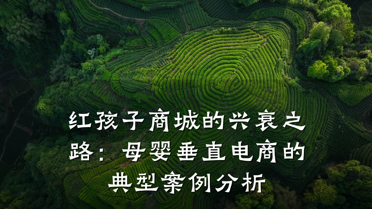 红孩子商城的兴衰之路:母婴垂直电商的典型案例分析
