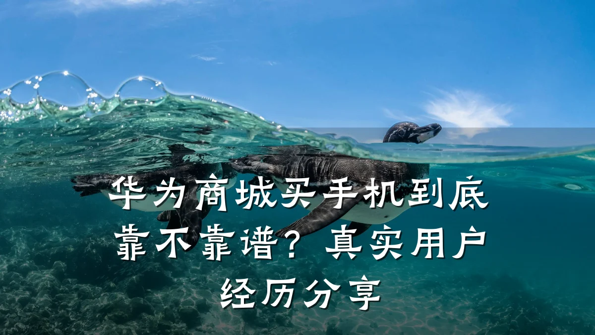 华为商城买手机到底靠不靠谱?真实用户经历分享