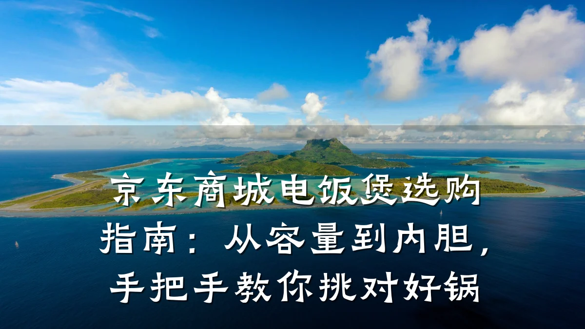 京东商城电饭煲选购指南：从容量到内胆，手把手教你挑对好锅
