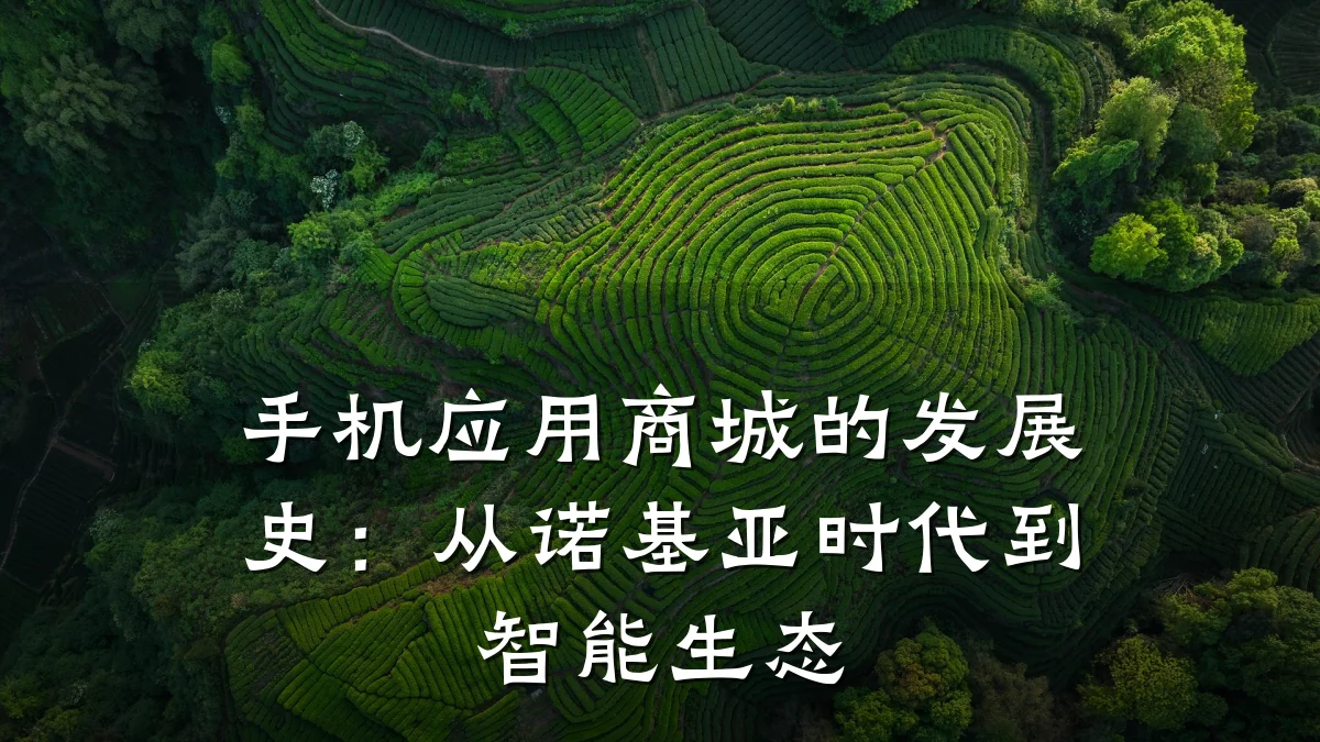 手机应用商城的发展史:从诺基亚时代到智能生态