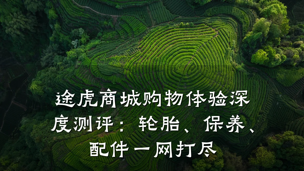 途虎商城购物体验深度测评：轮胎、保养、配件一网打尽