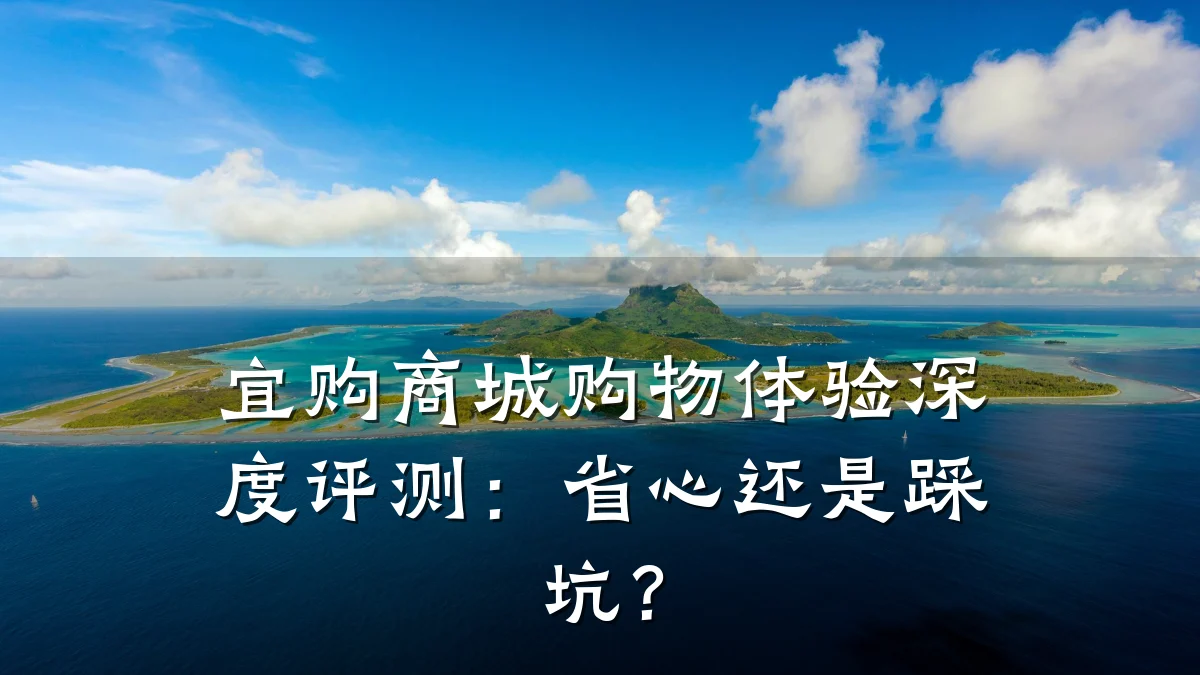 宜购商城购物体验深度评测:省心还是踩坑?