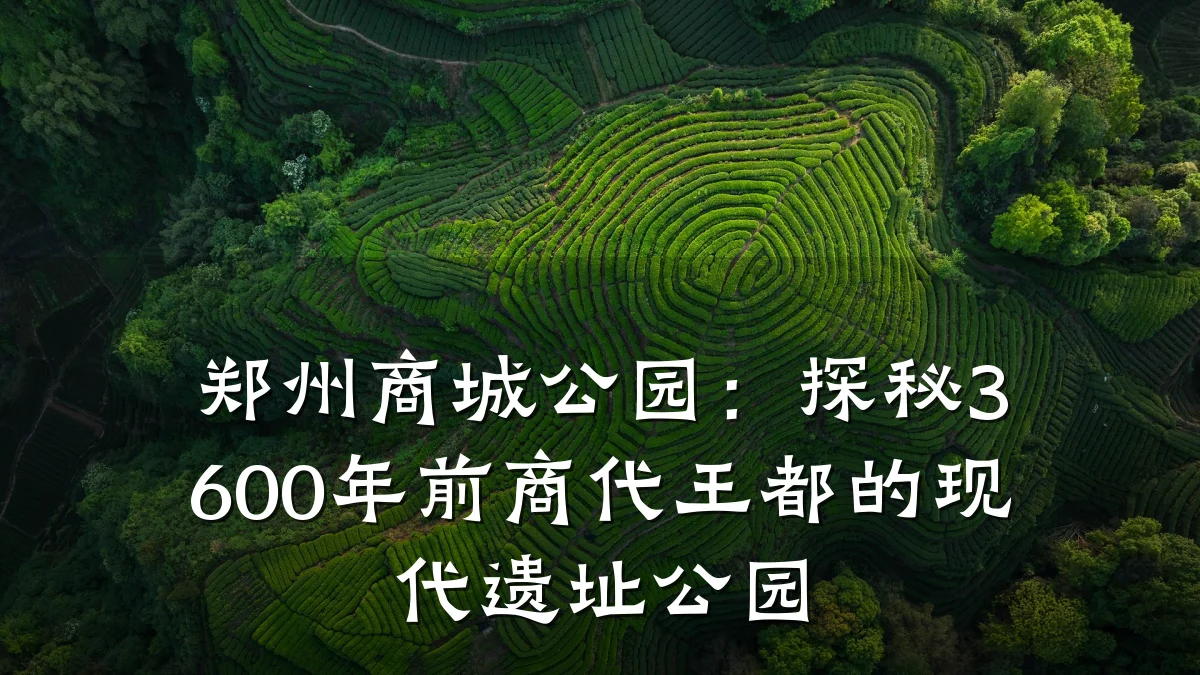 郑州商城公园：探秘3600年前商代王都的现代遗址公园