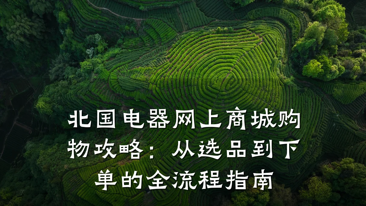 北国电器网上商城购物攻略:从选品到下单的全流程指南