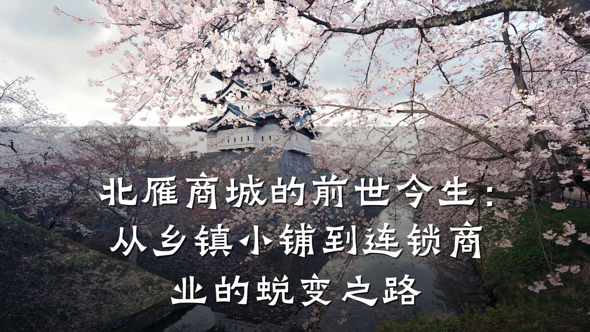 北雁商城的前世今生:从乡镇小铺到连锁商业的蜕变之路