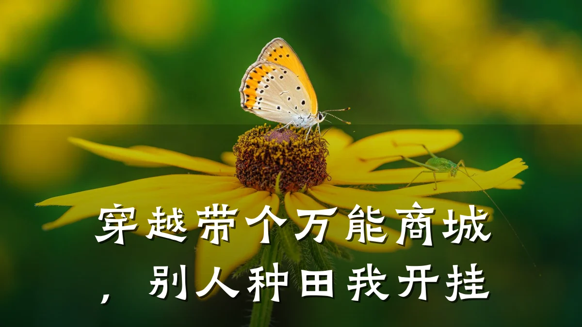 穿越带个万能商城,别人种田我开挂