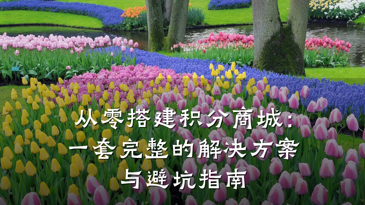 从零搭建积分商城:一套完整的解决方案与避坑指南