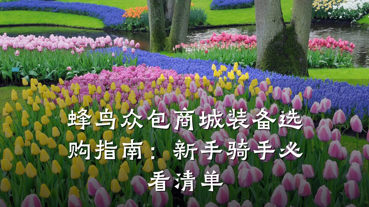 蜂鸟众包商城装备选购指南:新手骑手必看清单
