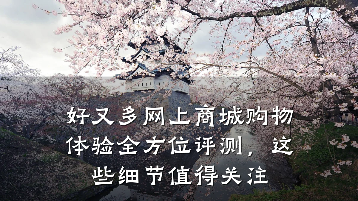 好又多网上商城购物体验全方位评测,这些细节值得关注