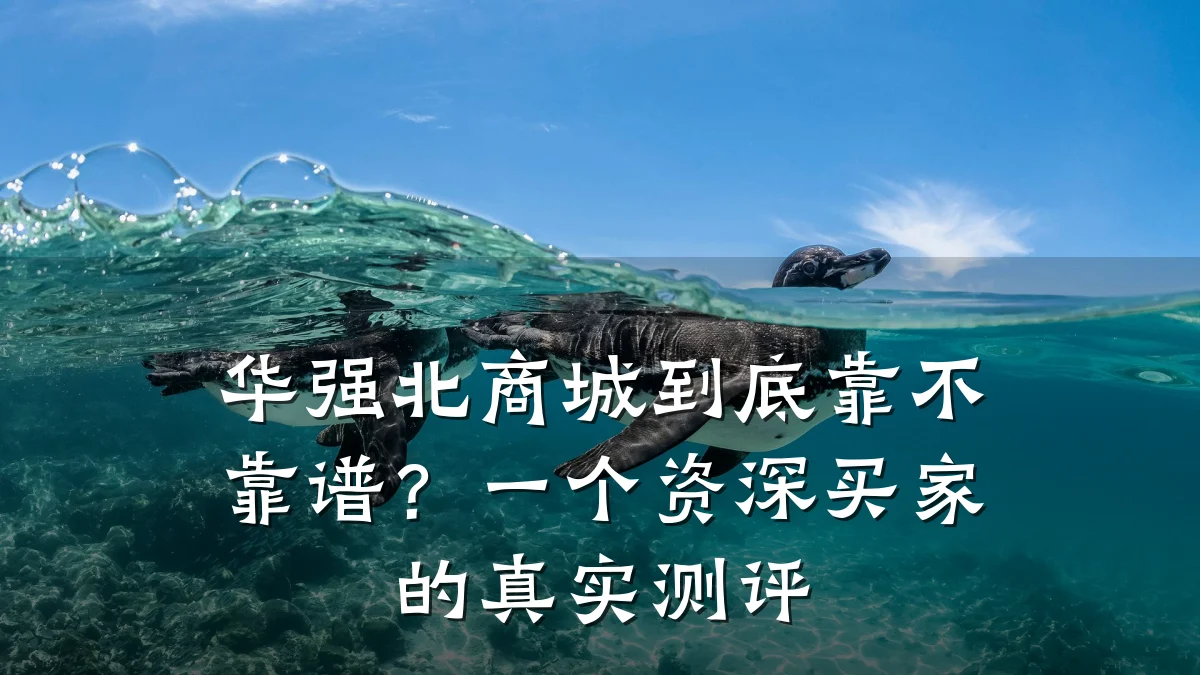 华强北商城到底靠不靠谱?一个资深买家的真实测评