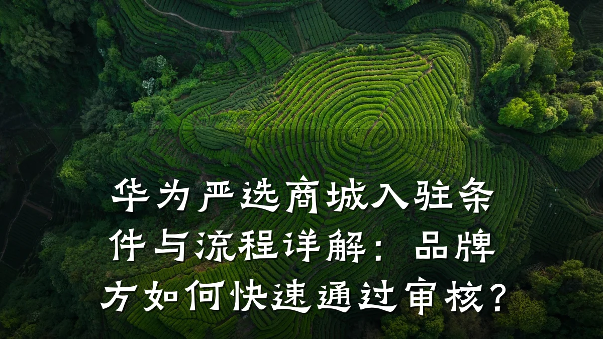 华为严选商城入驻条件与流程详解:品牌方如何快速通过审核?
