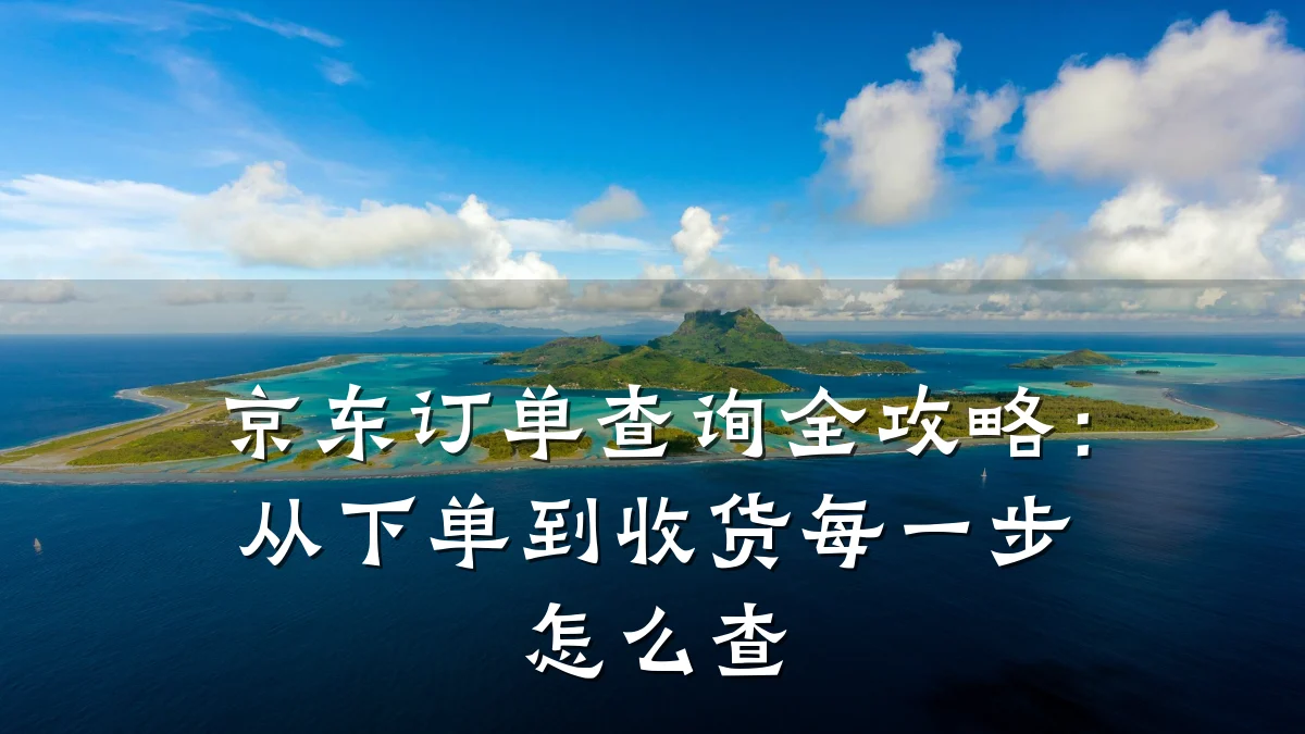 京东订单查询全攻略:从下单到收货每一步怎么查