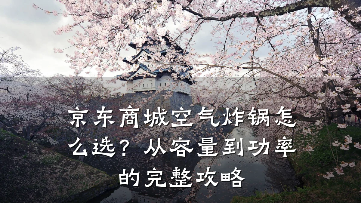 京东商城空气炸锅怎么选?从容量到功率的完整攻略