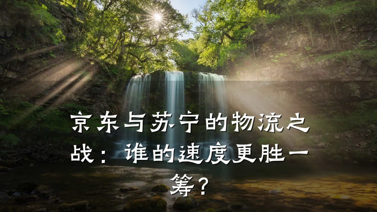 京东与苏宁的物流之战:谁的速度更胜一筹?