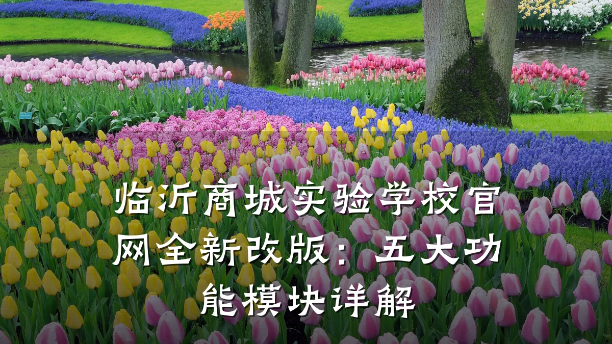 临沂商城实验学校官网全新改版:五大功能模块详解