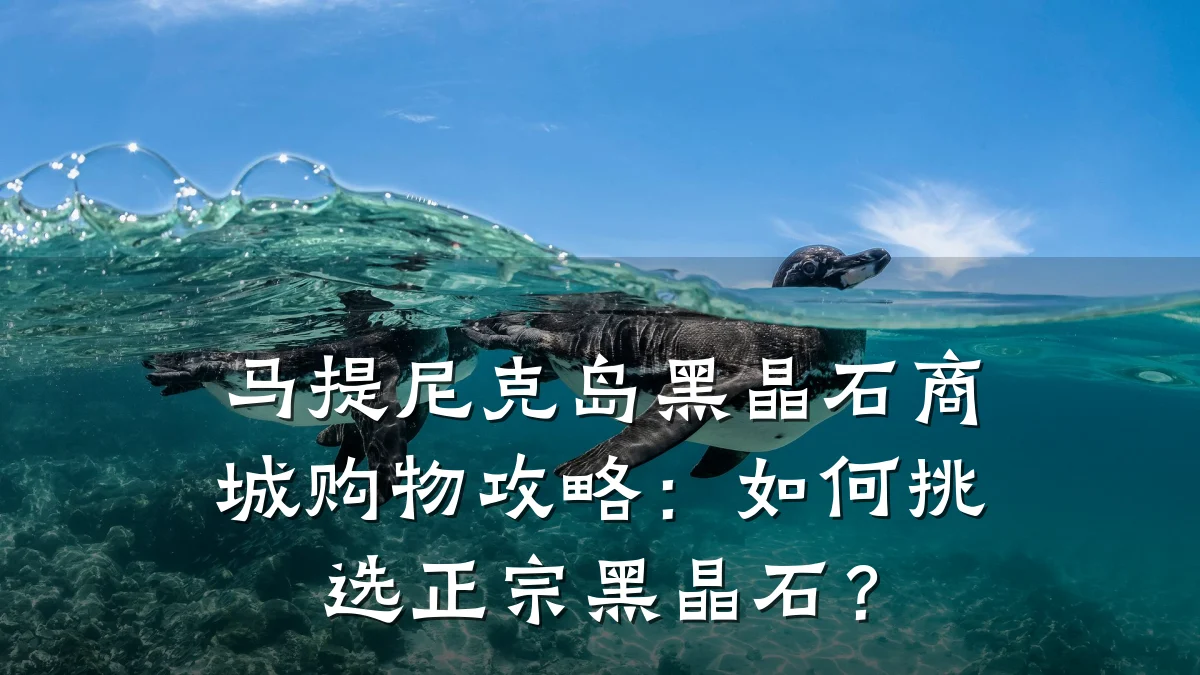 马提尼克岛黑晶石商城购物攻略:如何挑选正宗黑晶石?