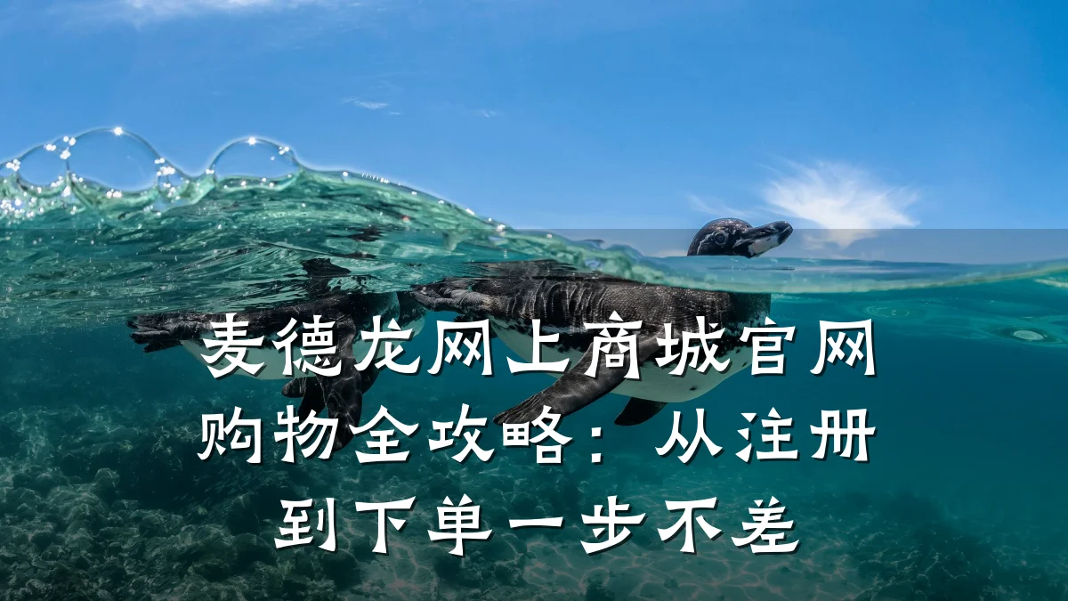 麦德龙网上商城官网购物全攻略:从注册到下单一步不差