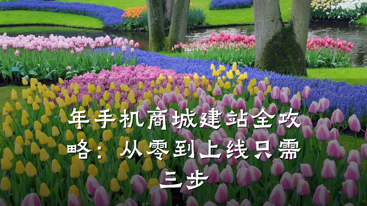 年手机商城建站全攻略:从零到上线只需三步