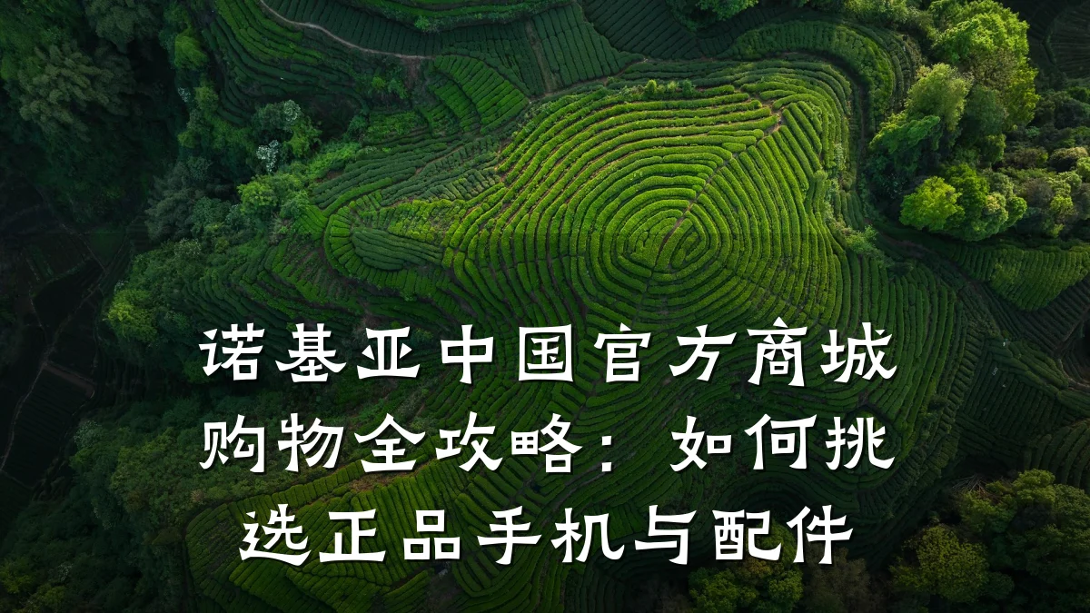 诺基亚中国官方商城购物全攻略:如何挑选正品手机与配件