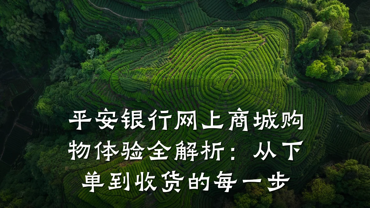 平安银行网上商城购物体验全解析:从下单到收货的每一步