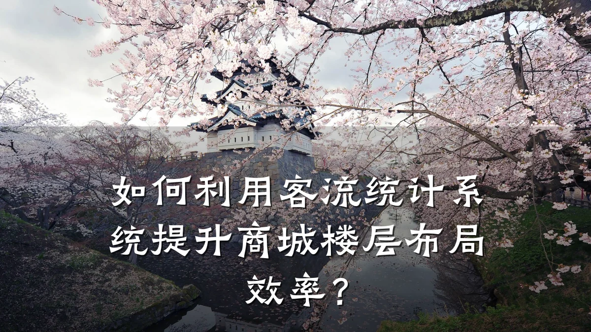 如何利用客流统计系统提升商城楼层布局效率?