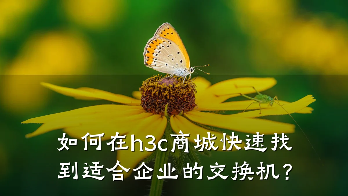 如何在h3c商城快速找到适合企业的交换机?