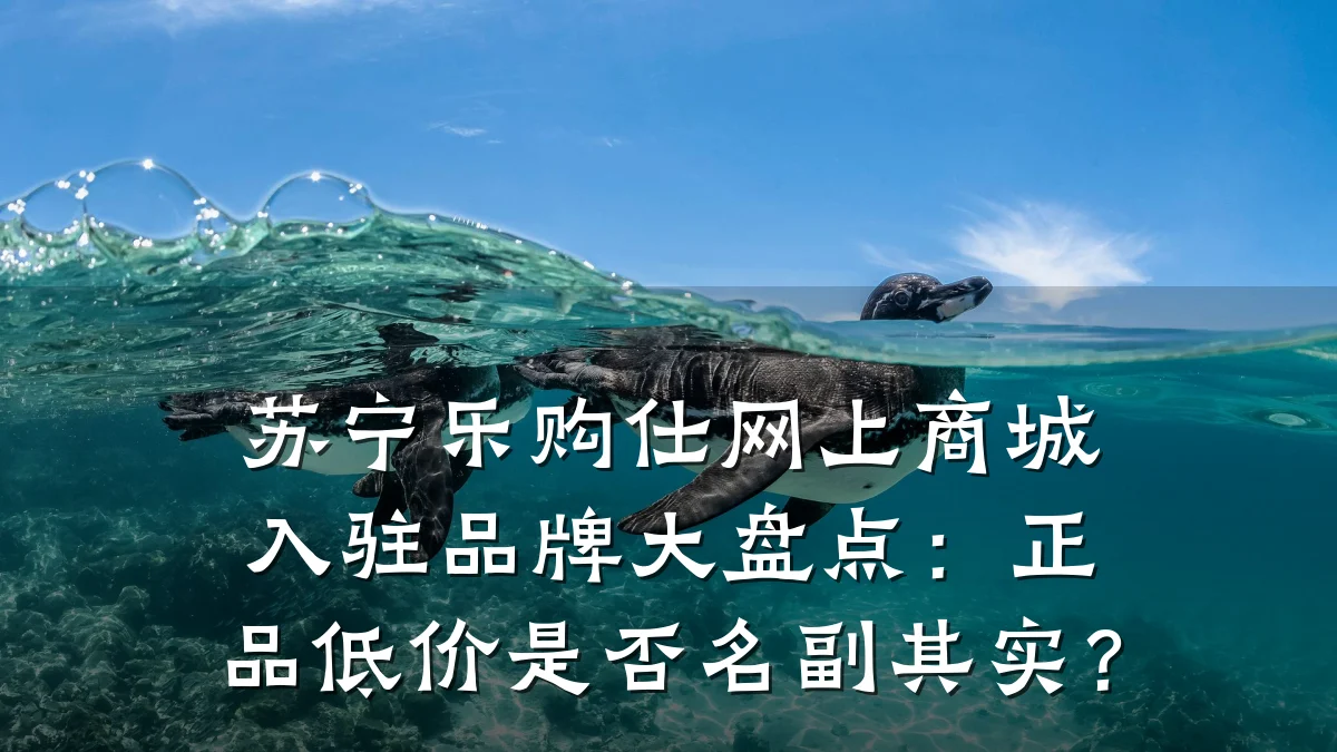 苏宁乐购仕网上商城入驻品牌大盘点:正品低价是否名副其实?