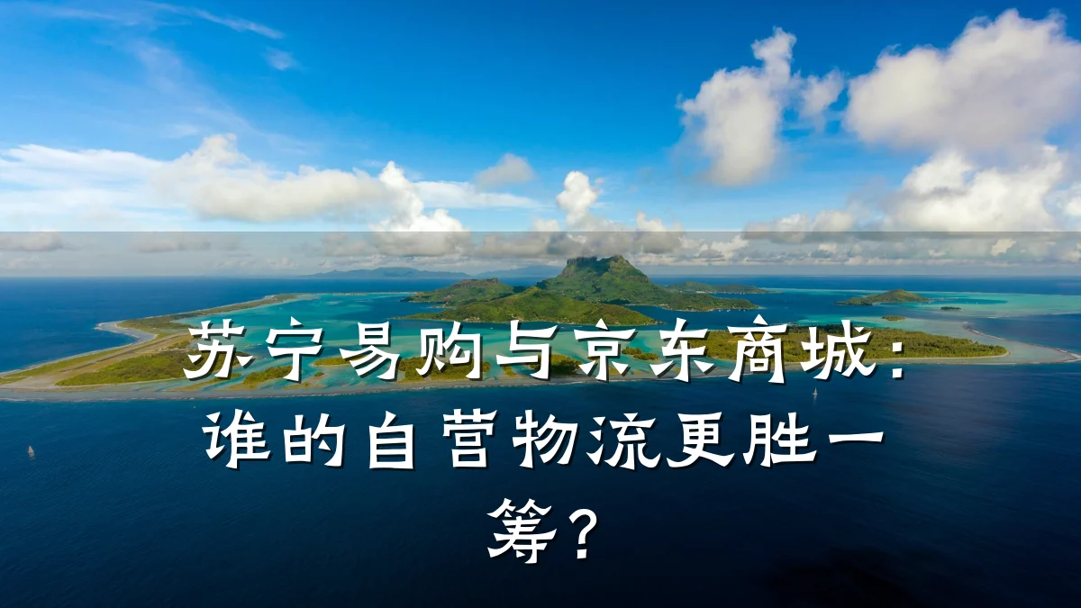 苏宁易购与京东商城:谁的自营物流更胜一筹?
