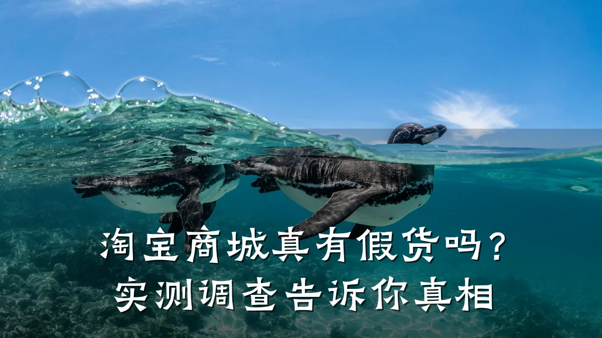 淘宝商城真有假货吗?实测调查告诉你真相