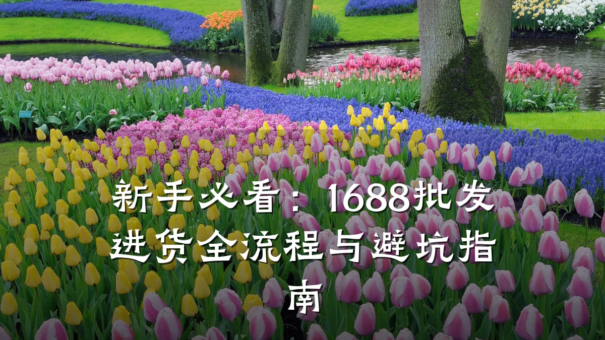 新手必看:1688批发进货全流程与避坑指南