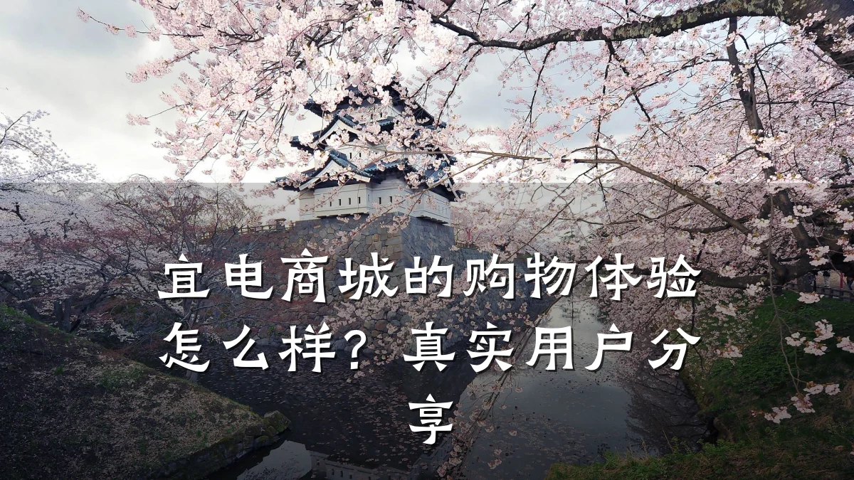 宜电商城的购物体验怎么样?真实用户分享