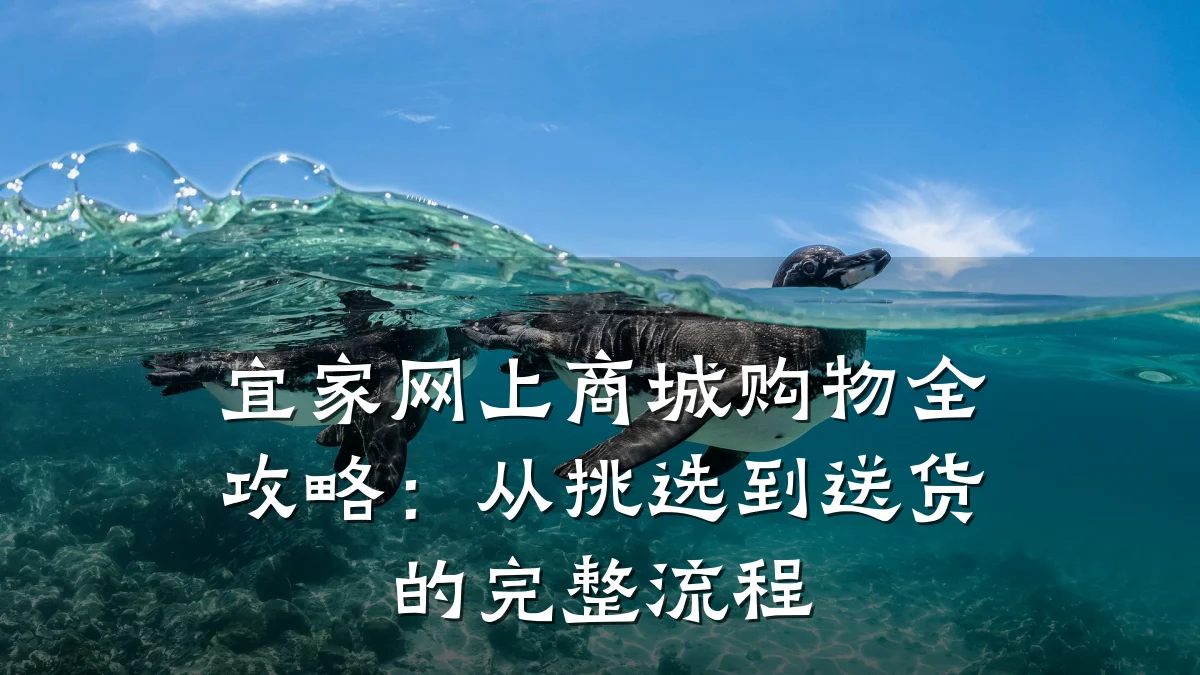 宜家网上商城购物全攻略:从挑选到送货的完整流程