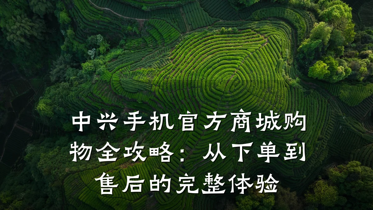 中兴手机官方商城购物全攻略:从下单到售后的完整体验