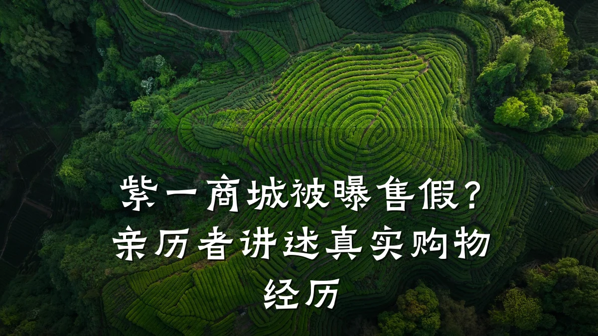 紫一商城被曝售假?亲历者讲述真实购物经历
