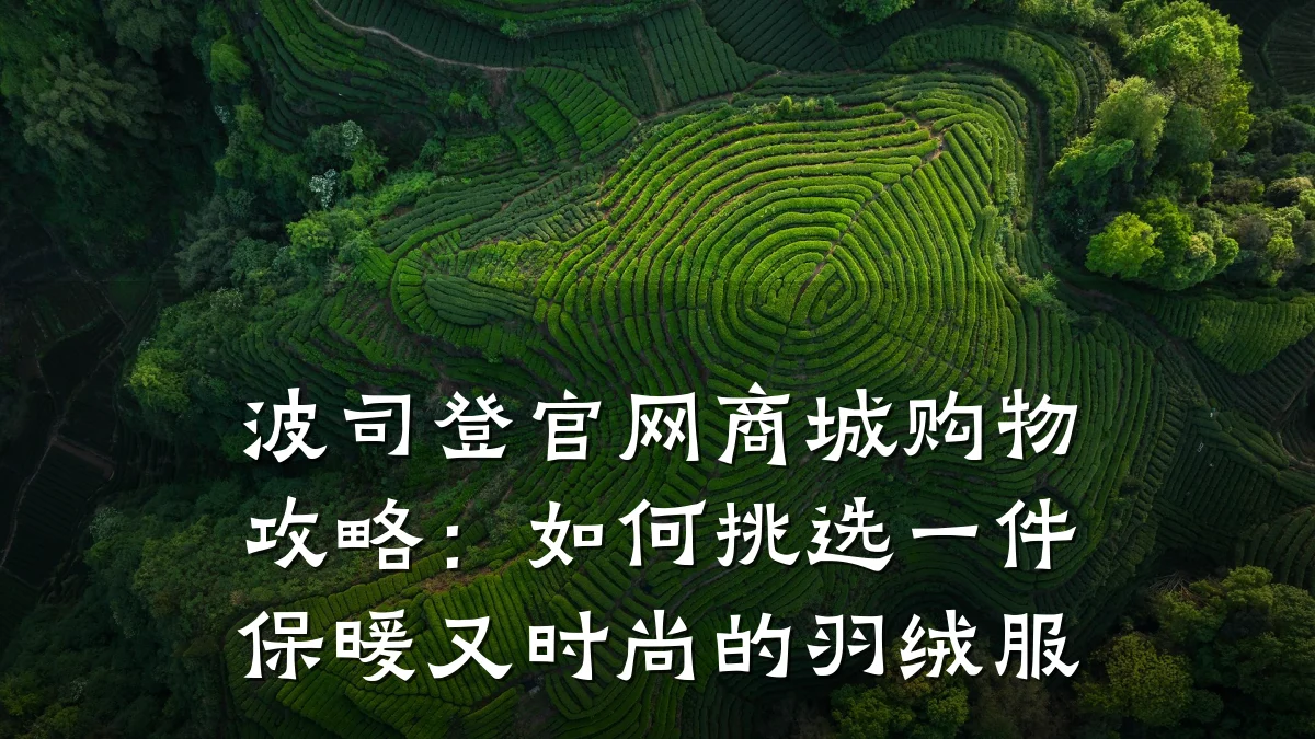 波司登官网商城购物攻略：如何挑选一件保暖又时尚的羽绒服