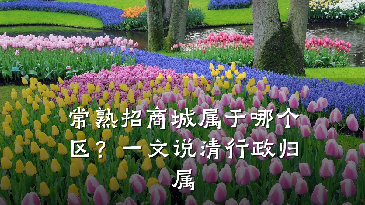 常熟招商城属于哪个区?一文说清行政归属