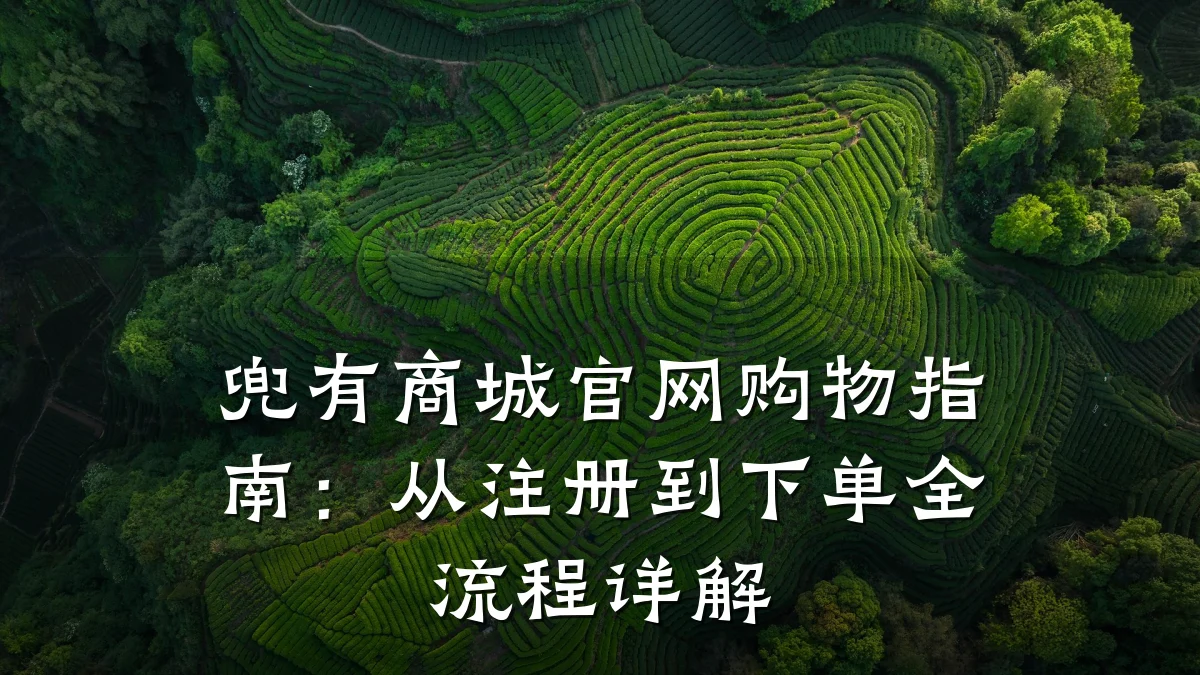 兜有商城官网购物指南:从注册到下单全流程详解