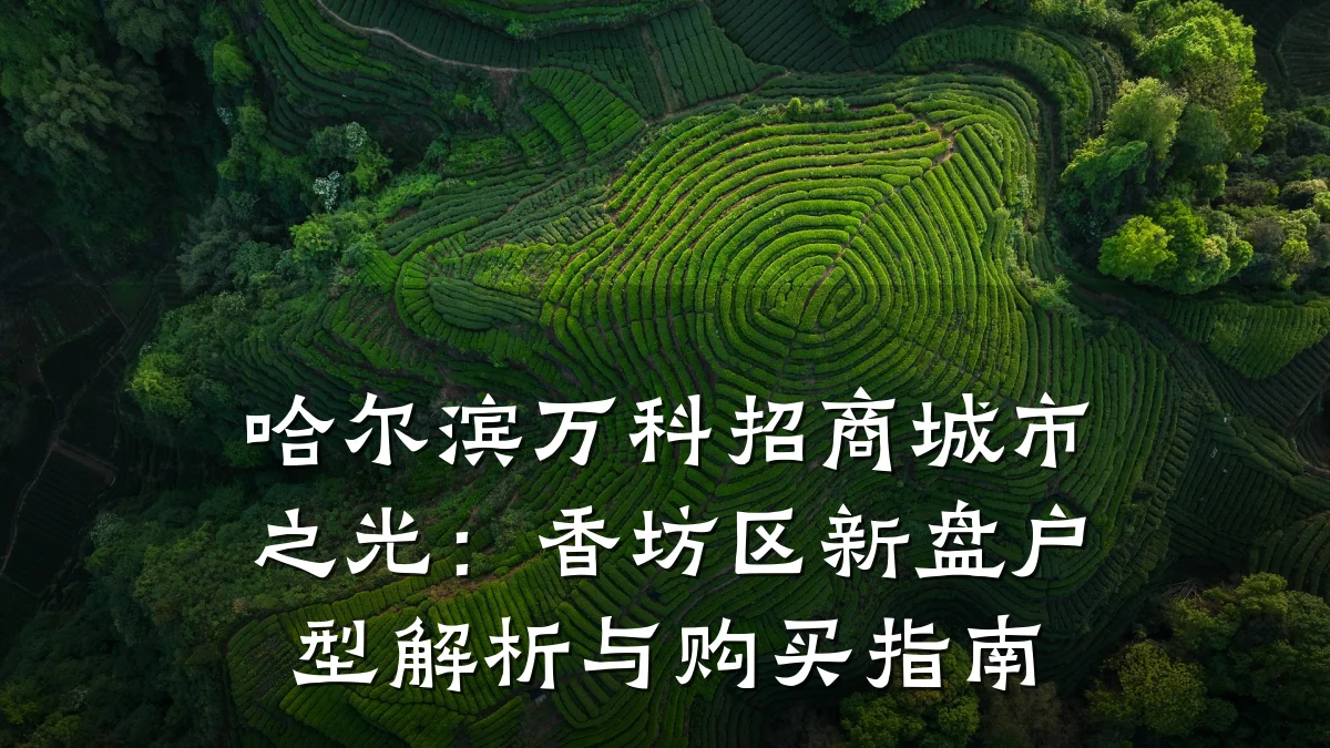 哈尔滨万科招商城市之光:香坊区新盘户型解析与购买指南